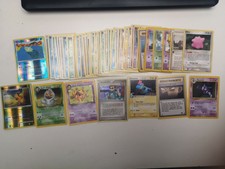 Lotto carte pokemon vintage