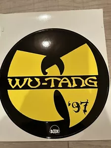 Wu Tang Clan 1997 PROMO Sticker 1990er OG / RAR - Bild 1 von 3