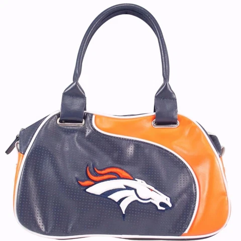 NFL Denver Broncos Official License Perfect Bowler Womens Purse Handbag Cover