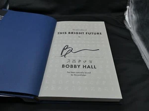 Bobby Hall Logic Signed Hardcover Book This Bright Future Music Rapper Singer - Picture 1 of 10