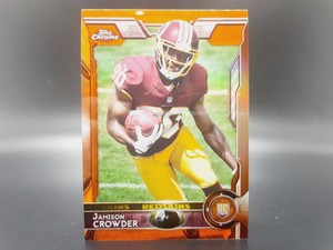 2015 Topps Chrome Rookies Orange Refractor Jamison Crowder #172 Rookie RC