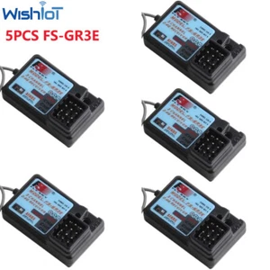 5PCS Flysky FS-GR3E Authentic 3CH 2.4G Receiver GT3B, GR3C for RC Car Truck Boat - Picture 1 of 8
