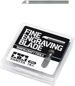 Herramienta Artesanal Tamiya Serie Nº137 HOJA DE GRABADO FINO 74137 0,3 mm Curvada Japón - Imagen 1 de 5