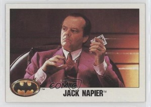 1989 Topps Batman Jack Nicholson Jack Napier #5 0a3
