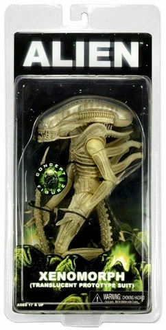 NECA Alien Xenomorph Translucent Prototype Suit 7" Action Figure Aliens Series 7 Cover