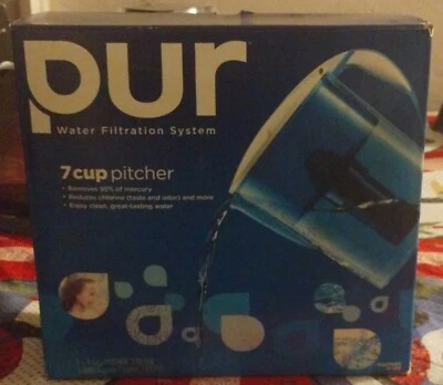 PUR 7 Cup water Pitcher Filtration system + LED + 1 Filter CRF-95OZ - Image 1 of 2