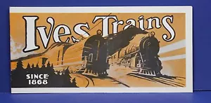 Catalogo treni Ives 1929 Lester T Gordon ristampa anni 60 come nuovo - Foto 1 di 3
