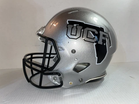 UCF KNIGHTS FOOTBALL HELMET- Size Medium Riddell Speed Trophy Helmet Cover