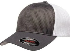 FLEXFIT Classic Fitted 6-Panel Omnimesh Baseball CAP Trucker HAT New! - Picture 1 of 30