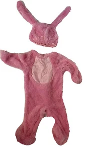 Bunny Costume Rubie's Noah's Ark Rabbit Bunny Romper Easter Pink 6-12 Month - Picture 1 of 9