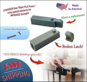 Replacement Latch for Frisco Pet Gate Model 361648 - Picture 1 of 8
