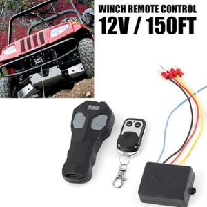 Wireless Winch Remote Control Kit for Jeep Truck ATV SUV 12V Switch Handsset - Picture 1 of 14