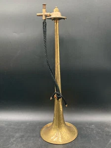 Antiguo bocina de aire de barco de latón de 22" - Imagen 1 de 10