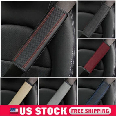 USA Car Seat Belt Cover Strap Pad Shoulder Comfort Cushion Harness Accessories - Image 1 of 4