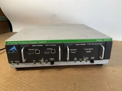 Sistema analizador de protocolo universal CATC 2500H; US006MA y US005MG Foto 1 de 4