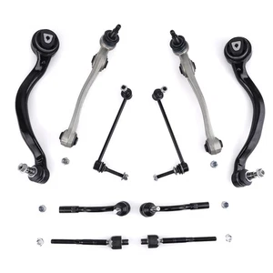 8pcs Steering Suspension Kit Control Arms Ball Joints Sway Links for BMW X5 X6 - Picture 1 of 17