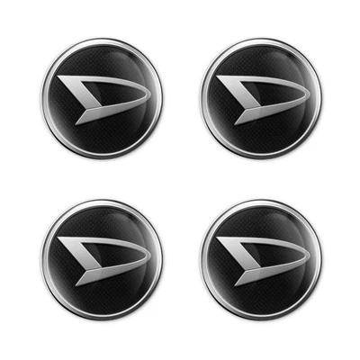 Daihatsu Glossy Stickers 4pcs Decals Resin Rim Badge wheel caps emblem 15-100mm — 第 1/4 张图片