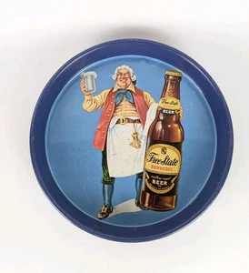 VINTAGE 1940er FREISTAAT SUPREME BIER 13" METALL TABLETT WERBUNG BRAUEREI BALTIMORE MD - Bild 1 von 6