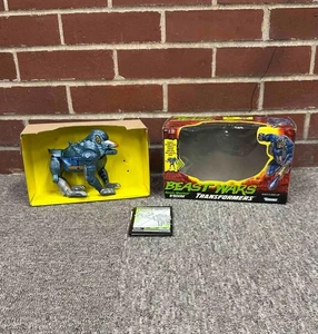 B'Boom 100% Complete W/Box & Insert Transformers Beast Wars 1997 Hasbro Figure - Picture 1 of 10