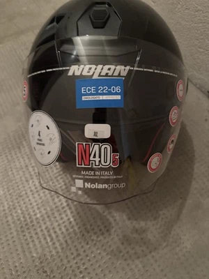 CASCO NOLAN N40-5  06 Special N Com Metal Black Taglia XL - Immagine 1 di 4