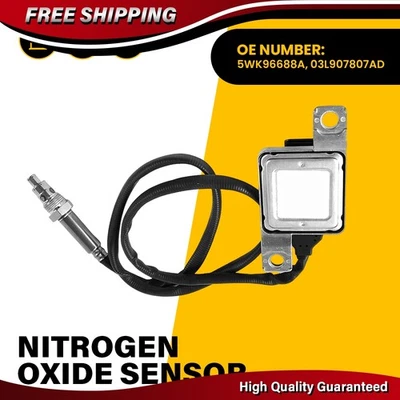 NOX Sensor 5 Pins For VW Passat 2.0L 2012-2015 Audi A4 A5 A6 A7 A8 Q5 5WK96688A - Image 1 of 4