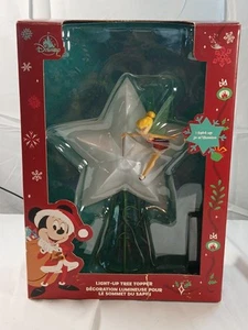 NIB Tinkerbell Light Up Christmas Tree Topper Disney Parks - Picture 1 of 7