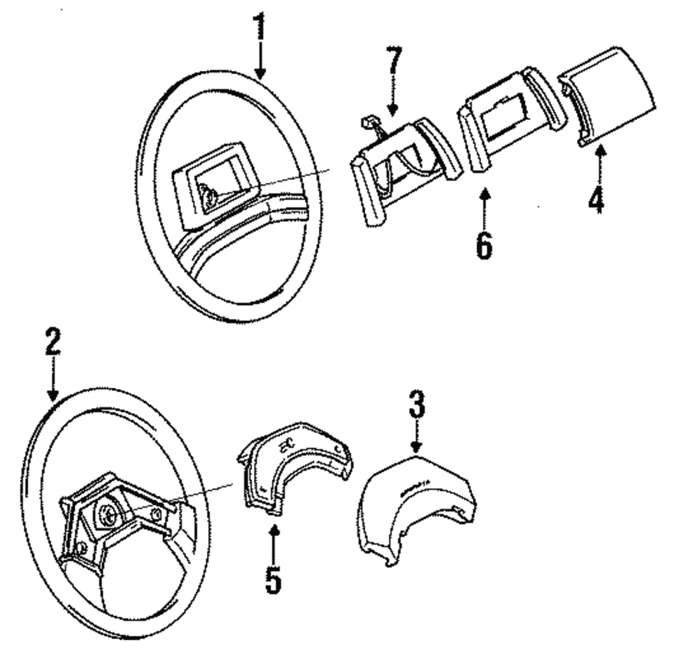 Interruptor de bocina GM 17985232 genuino Foto 1 de 1