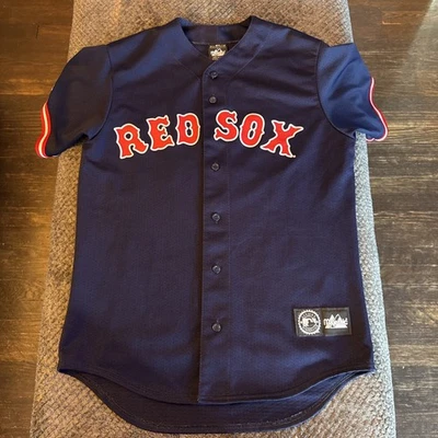 Camiseta de béisbol vintage Pedro Martínez #45 de los Medias Rojas majestuosa para hombre mediana Foto 1 de 4