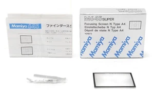 【UNUSED BOX】Mamiya M645 SUPER Focusing Screen N Type A4 Checker Case From Japan - Picture 1 of 8
