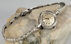 Vintage 9ct White Gold Rolex Tudor Ladies Wrist Watch 10k Gf Band