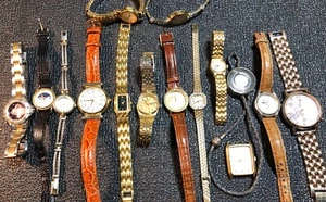 Women’s Watch Lot Parts/Repair Seiko,Pulsar,Gruen,Claiborne,Pandora - Picture 1 of 23