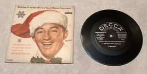 Bing Crosby-General Electric Wishes You A Merry Christmas 4 Song EP - Picture 1 of 9