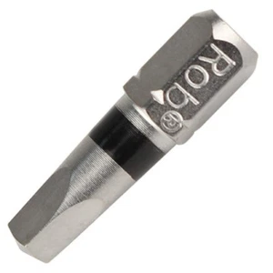 Rack-A-Tiers 7031RI #3 x 1” Square Impact Driver Bit, Black - Picture 1 of 1