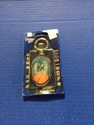 Vintage NBA New Orleans Hornets Old LOGO KEY CHAIN Keychain  2002 Wincraft - Image 1 of 2