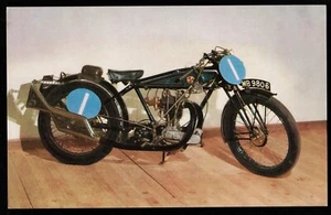 1925 Rex Acme 344cc Murray's Motorbike Museum Isle of Man J. Salmon postcard - Picture 1 of 2