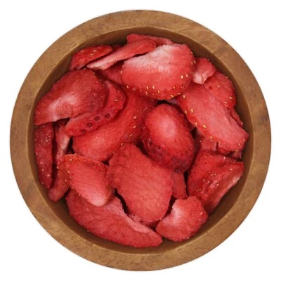 Strawberries Freeze Dried | 50g - 5kg Slices | 100% Fruit No Additives - Image 1 of 4