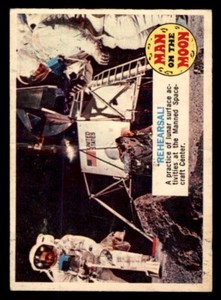 1969 OPC O-Pee-Chee Man on the Moon #27A Rehearsal! PR *d2