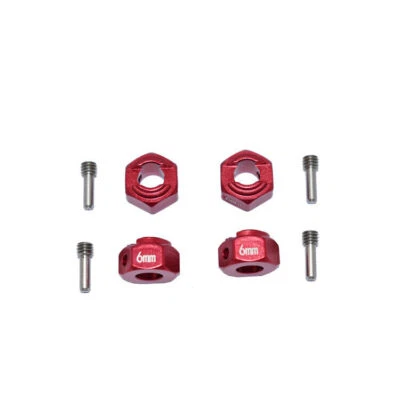 Adapter Hex Wheel Hubs for Axial 1/10 RBX10 Ryft 4WD Scale Rock Bouncer RC Car - Image 1 of 4