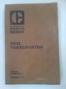 Caterpillar 955L Traxcavator parts manual. Genuine Cat book.  - Picture 1 of 1