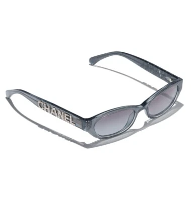 Chanel Sunglasses 71280A S1746 3N Grey Shades Gradient Grey lens 51-16-140 — 第 1/4 张图片