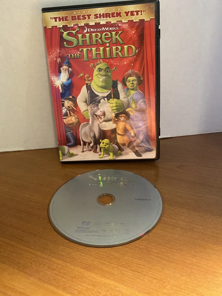 SHREK THE THIRD -   DVD 2007 - Image 1 of 3