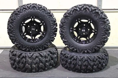 KIT DE RUEDA SUZUKI KING QUAD 750 25" SIERRA RASGADORA RADIAL ATV NEUMÁTICO Y VIPER NEGRO IRS1CA Foto 1 de 4