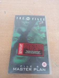 The X Files - File 6 Master Plan - 1996 VHS Video Tape Cassette - Unit Only - Picture 1 of 6