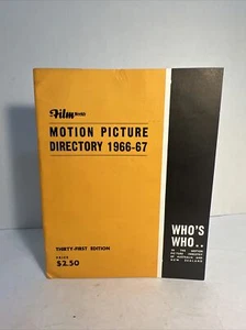 1966-1967 THE FILM WEEKLY Motion Picture Directory for Australia & New Zealand - Picture 1 of 7