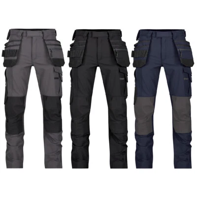 DASSY® Matrix Stretch-Arbeitshose mit Holstertaschen und Kniepolstertaschen