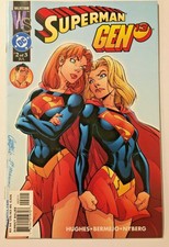 SUPERMAN GEN 13. NO. 2. J.SCOTT CAMPBELL VARIANT CVR.  DC/WILDSTORM. JULY 2000.