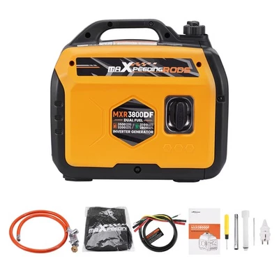 Inverter Generator Notstromaggregat 3,5KW Benzin/LPG LED Display Stromversorgung - Bild 1 von 4