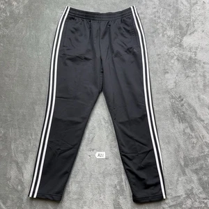 Adidas Tear Away Hose Herren S schwarz 3-Streifen Druckknopf Track Größe XL - Bild 1 von 8