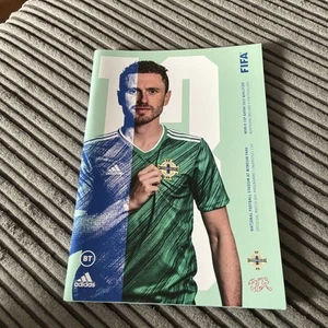 2021 NORTHERN IRELAND V SWITZERLAND WORLD CUP QUALIFYING GROUP PROGRAMME QATAR - Picture 1 of 9