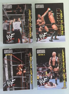 4 tarjetas coleccionables WWF WWE escenas famosas incluidas Mankind Undertaker ¡Hell In Cell! - Imagen 1 de 6